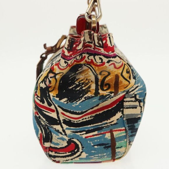Prada Multicolour Canvas Shoulder Bag (Pre-Owned) - Picture 3 of 16